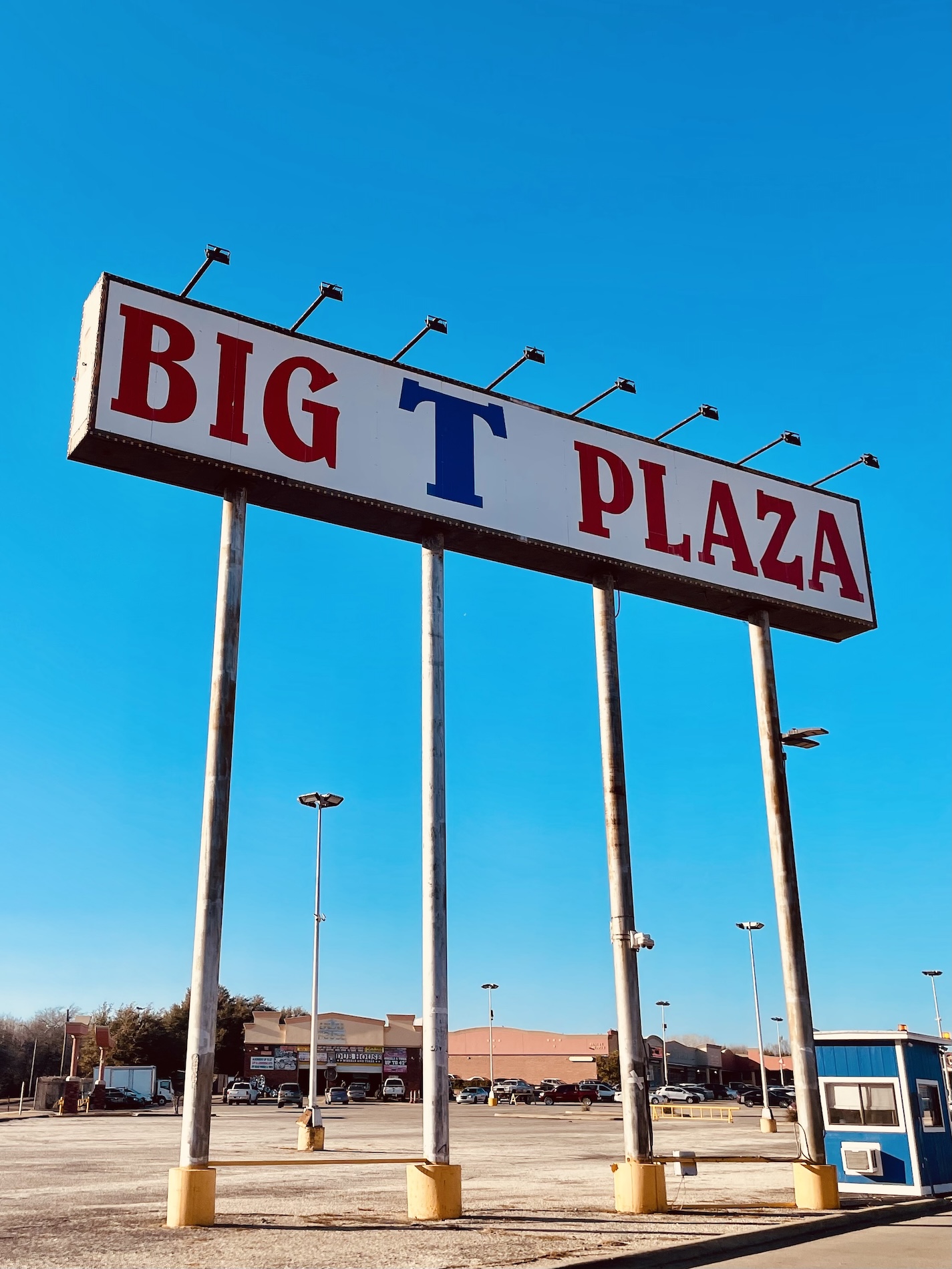 Big T Plaza Sign