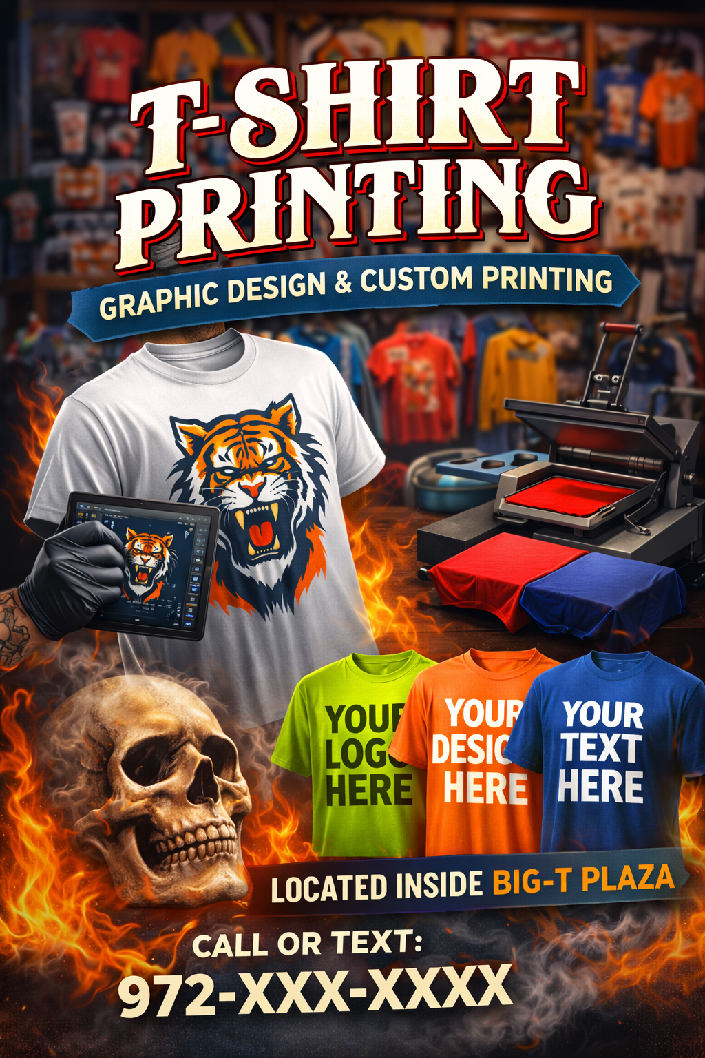 T-Shirt Printing Shop Big-T Plaza