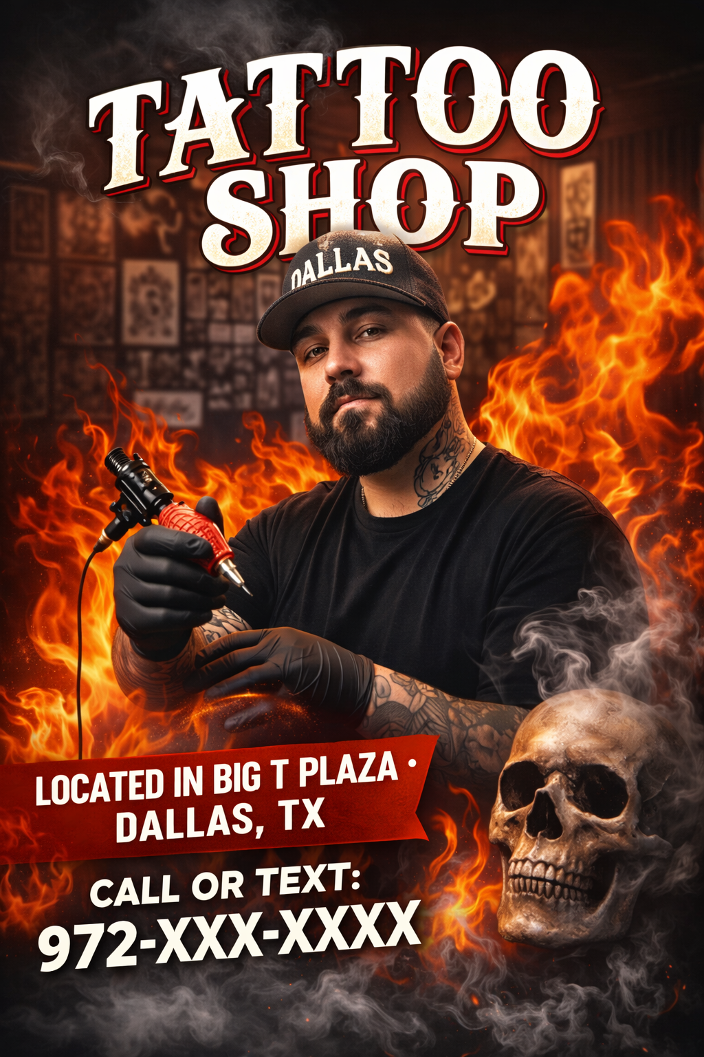 Tatto Shop inside Big T Plaza